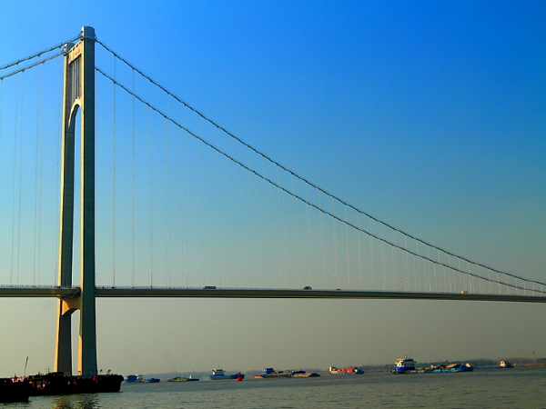 跨梁桥梁施工组织设计资料下载-[南京]双塔三跨悬索大桥引桥施工组织设计