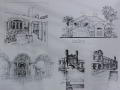 建筑绘画与设计进阶教程，共100页