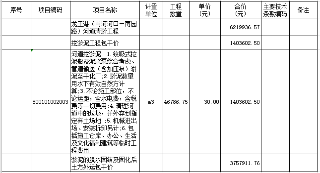 河道清淤工程招标控制价（带图纸）_3