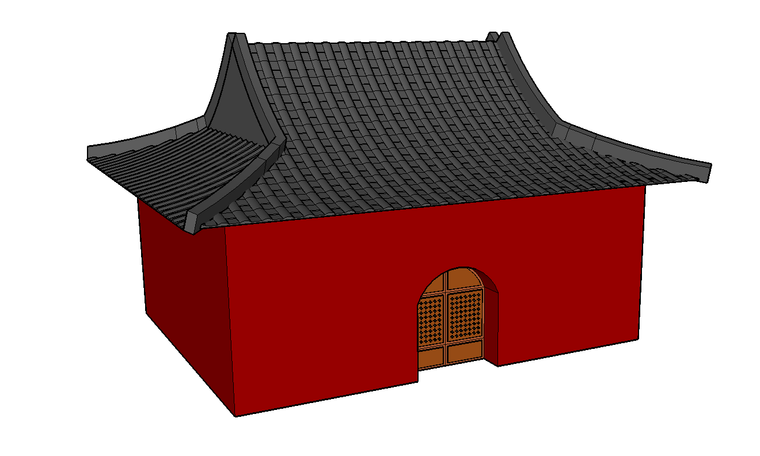 中式古建筑-8个古建城门类_8