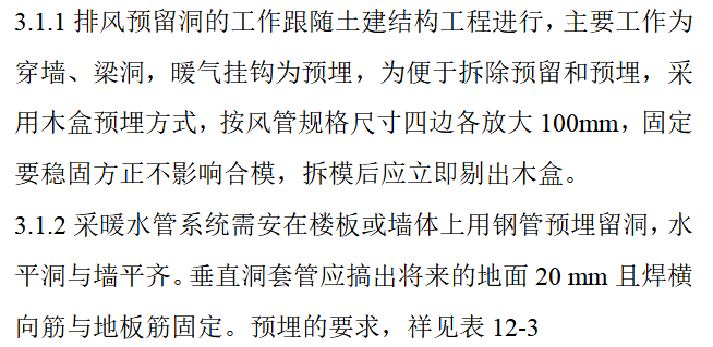 通风与空调全套资料下载-主训楼和指挥用房部分通风与空调施工方案