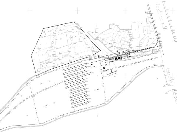 乡村建设施工图集资料下载-高速公路收费站入口治超设施建设施工图