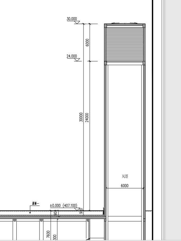 框架二次砌筑技术交底资料下载-30米高风塔二次结构怎么砌筑，卸料平台怎么
