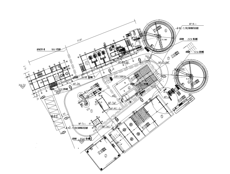 污水处理系统改造施工资料下载-污水处理扩容及提标工程电气