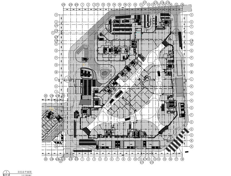 大学实训中心施工图资料下载-苏州悠方购物中心商场施工图+效果图+材料表