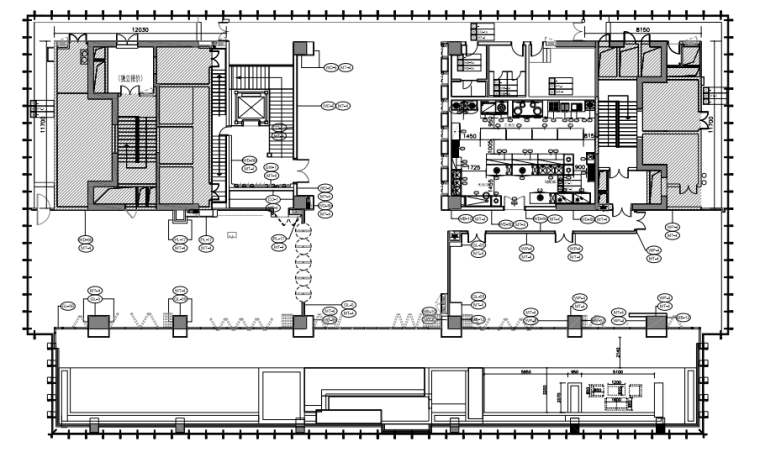 [广东]深圳某一鞋业总部办公楼28层施工图_7