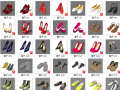 35组服装店鞋包饰品构件SU模型设计