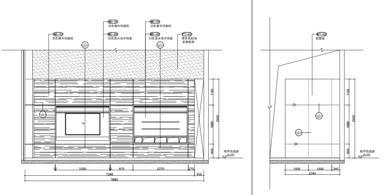 [天津]现代汽车展厅室内装修设计施工图_4