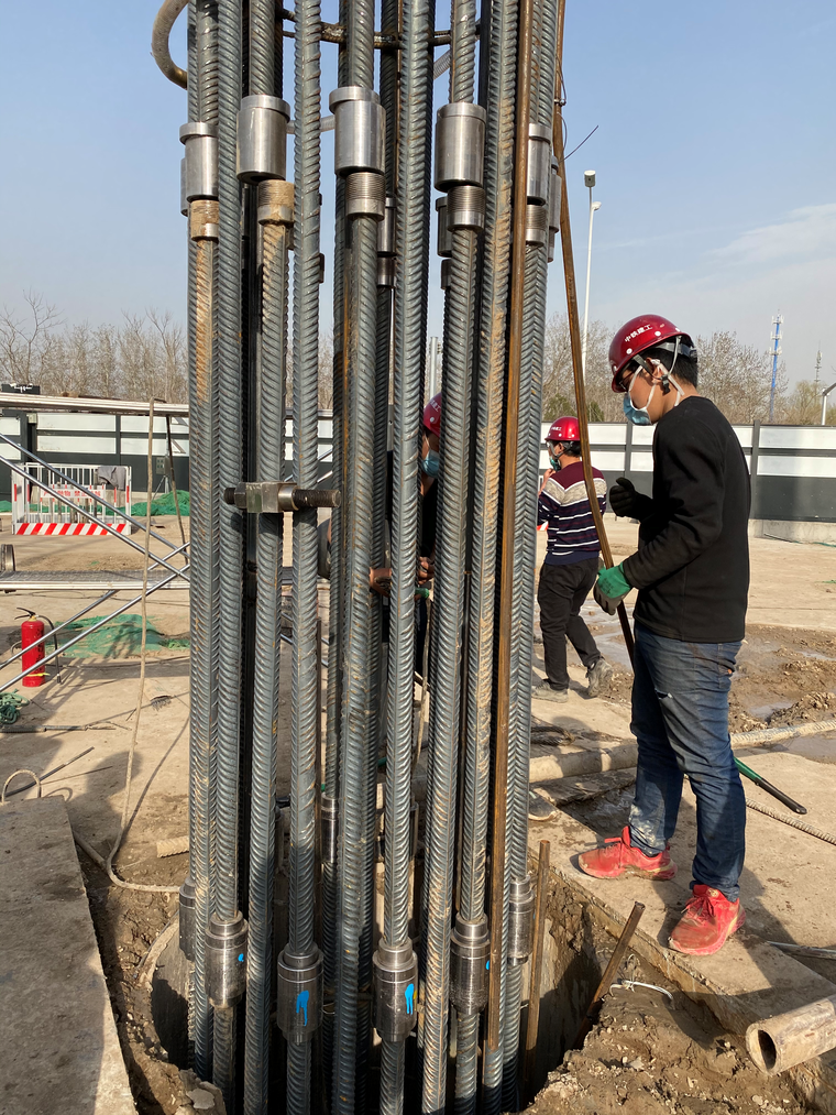 [分享]超长钢筋笼连接