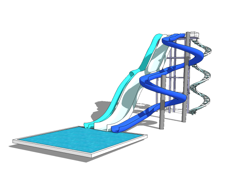 水上游乐设施模型资料下载-9组儿童乐园游乐场设施设备-(水上乐园篇)