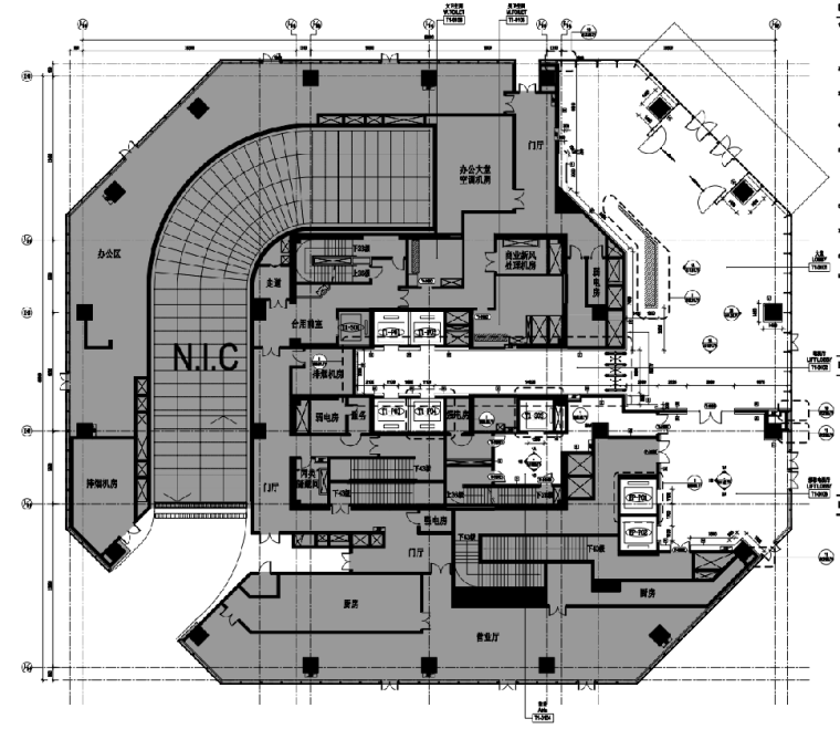 [上海]虹桥商务核心区办公楼T1-T10大堂项目_4