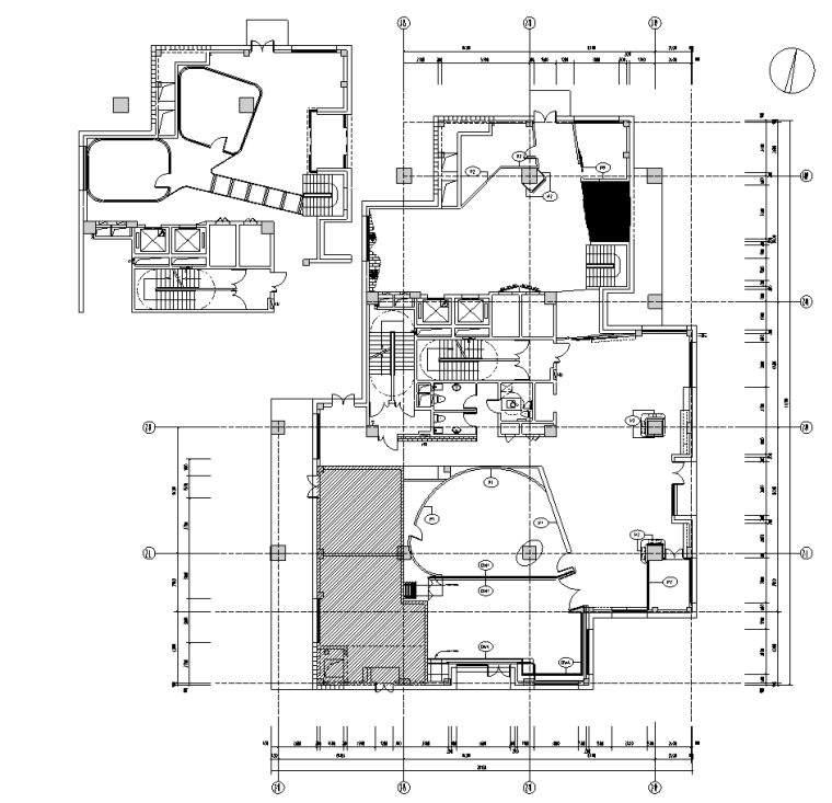 [上海]微软总部办公楼装修设计项目施工图_2