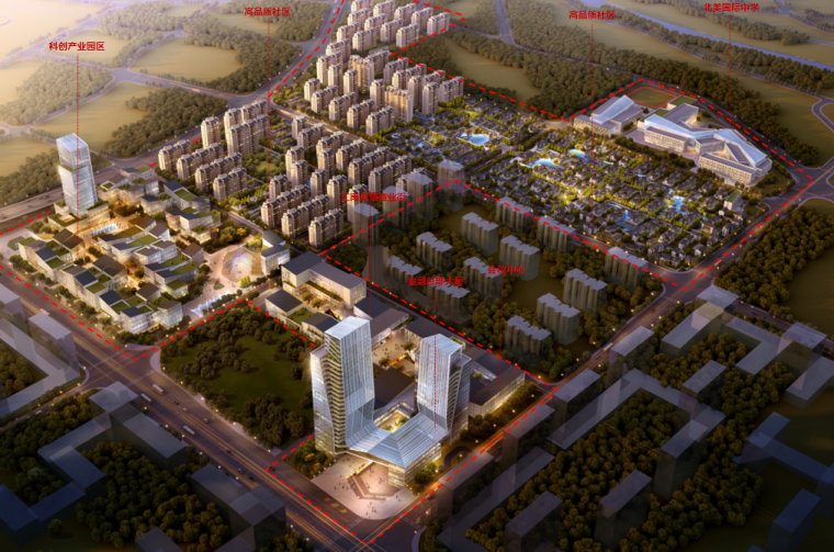 重庆建筑方案设计资料下载-[重庆]科创园金融小镇住宅建筑方案设计