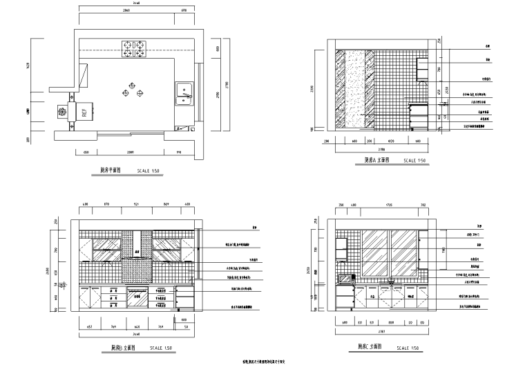 [上海]松江开元新都某二层住宅设计施工图_8