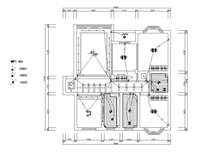 [福建]漳州某住宅三居室设计施工图_5