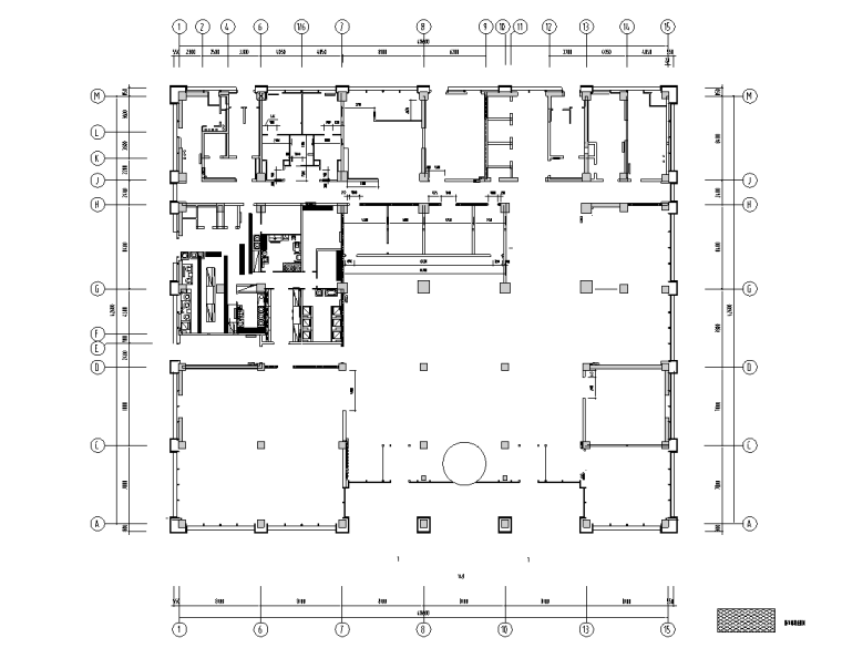 [新疆]​乌鲁木齐某公司行政服务中心施工图_3