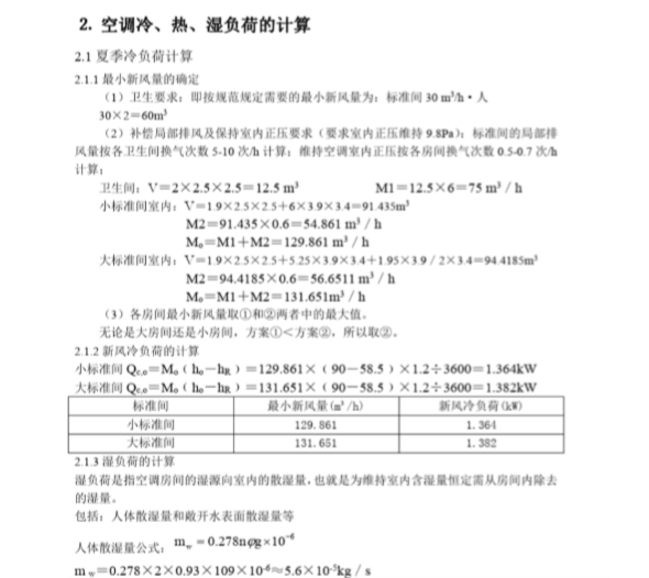 上海酒店暖通空调课程设计PDF(17页)_2