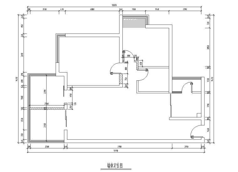 [山东]青岛现代轻奢住宅家装设计施工图_1