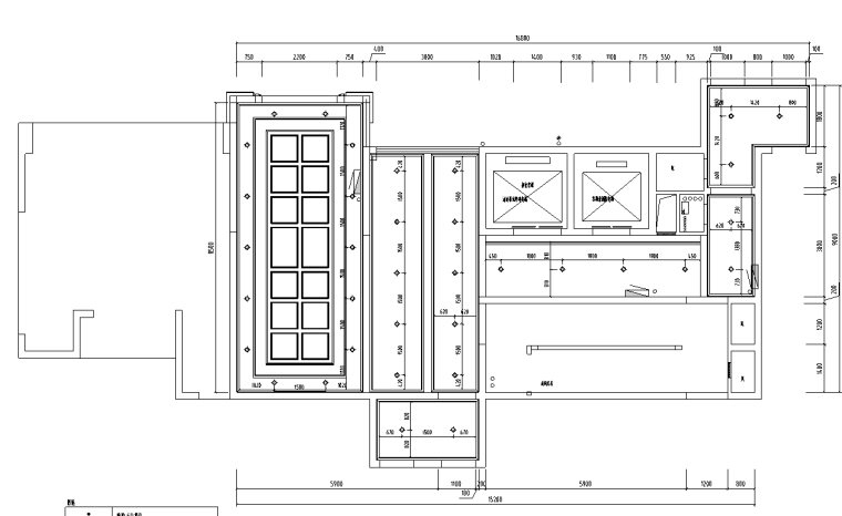 [四川]达州某售楼处3号楼入户大厅施工图_5