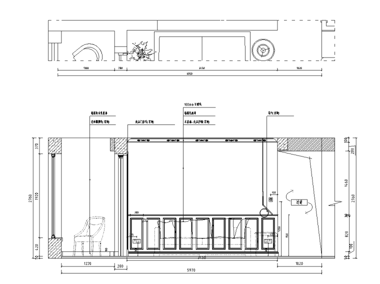 [福建]厦门简约二居室住宅施工图_附效果图_10