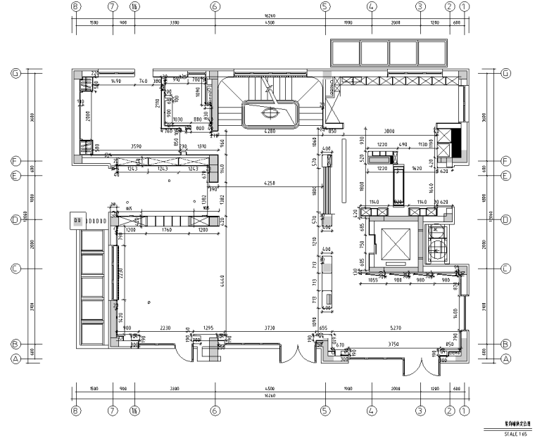 [北京]750㎡中式四层五居住宅施工图_效果图_1