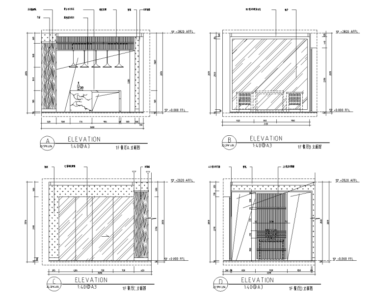 [江苏]苏州260㎡三层别墅施工图_附效果图_8