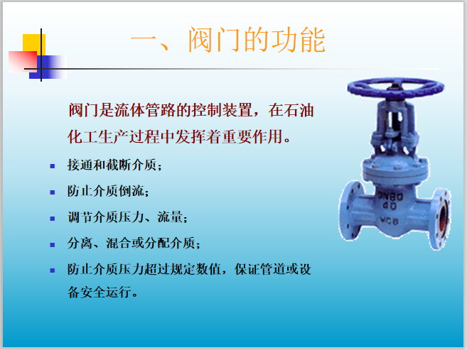 消防阀门符号大全资料下载-阀门基础知识大全解