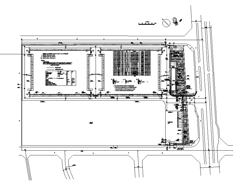 四坡五脊钢结构施工图资料下载-四川单层钢结构机电施工图