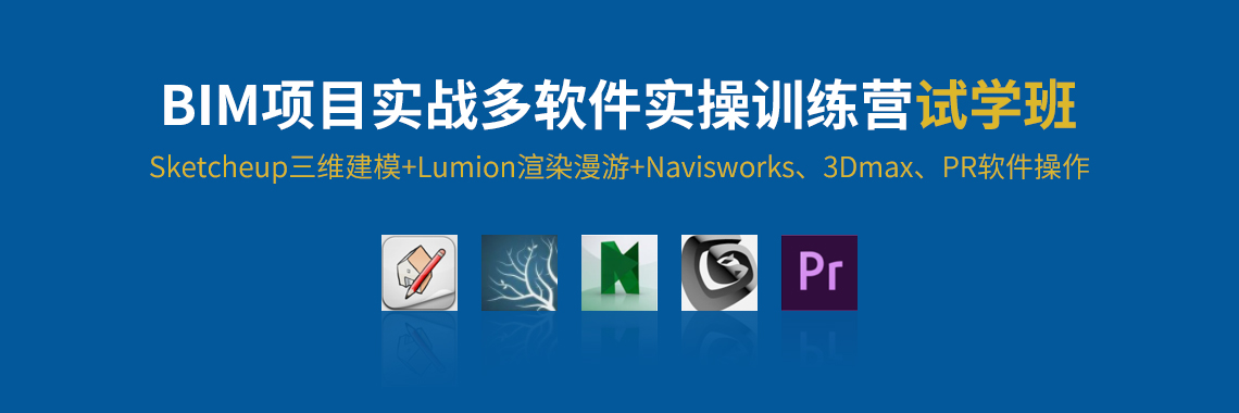 BIM项目实战多软件实操训练营试学班含Sketcheup三维建模、Lumion渲染漫游。我们只做专业的BIM软件应用培训。" style="width:1140px;