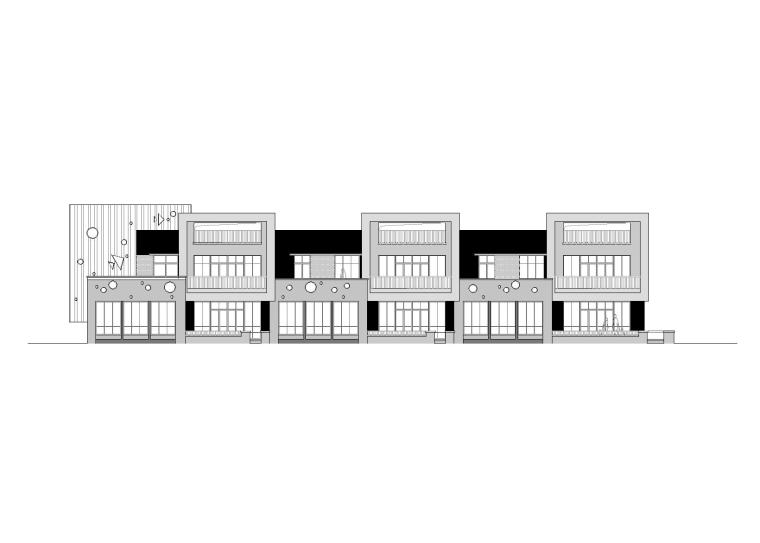 6班幼儿园建筑图资料下载-6班幼儿园建筑施工图（CAD+效果图）