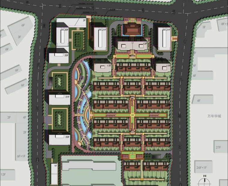 住宅-葛洲坝集团北京市丰台区花乡樊家村危改6号项目方案设计-201