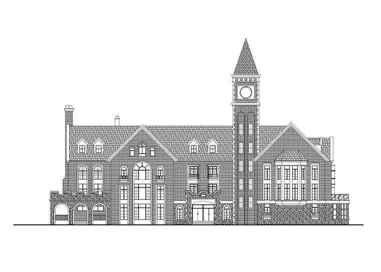 幼儿园设计18班cad资料下载-[湖北]武汉合嘉幼儿园建筑施工图(CAD+效果图)