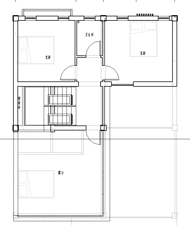 农村自建房，自己画了图纸，求大牛分析是否合理，是否可行-QQ截图20190619183405