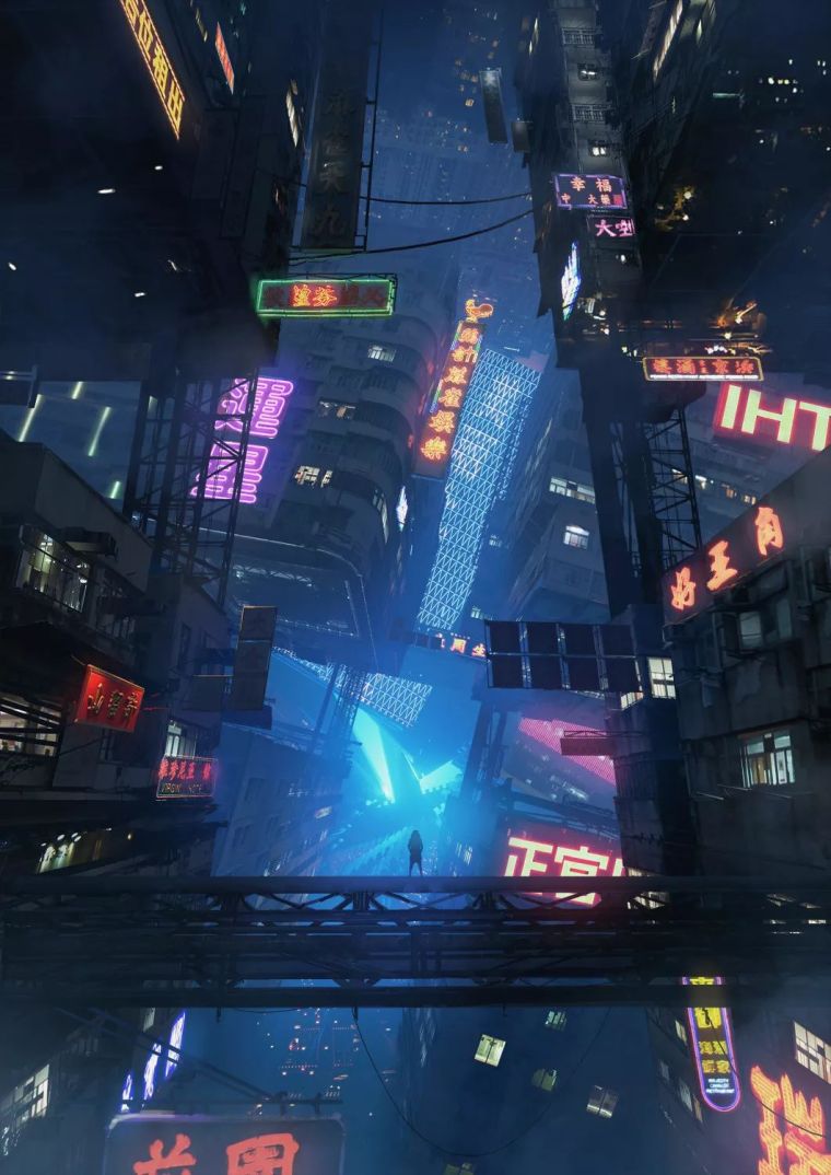 [分享]梦幻中国城,在赛博朋克的世界!
