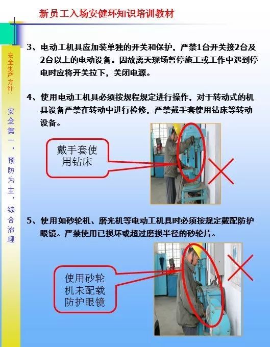 新员工入场三级安全教育培训资料57张PPT_21