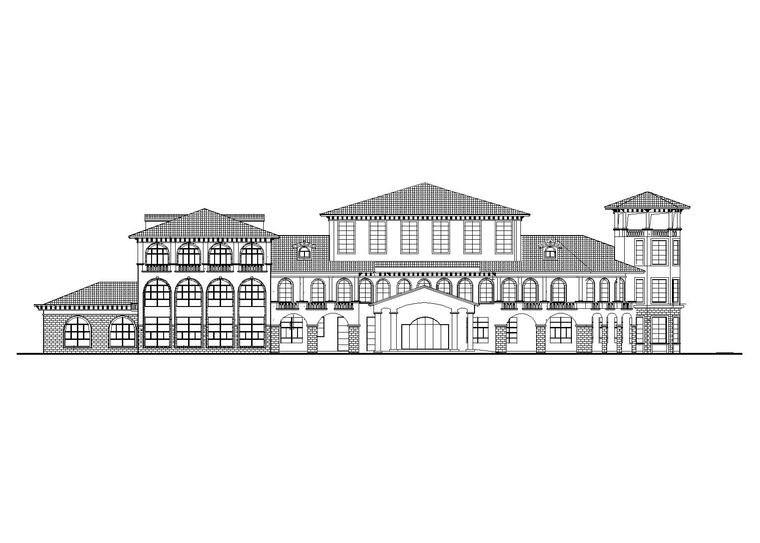 建筑施工图设计1资料下载-5班幼儿园建筑施工图（CAD图纸）