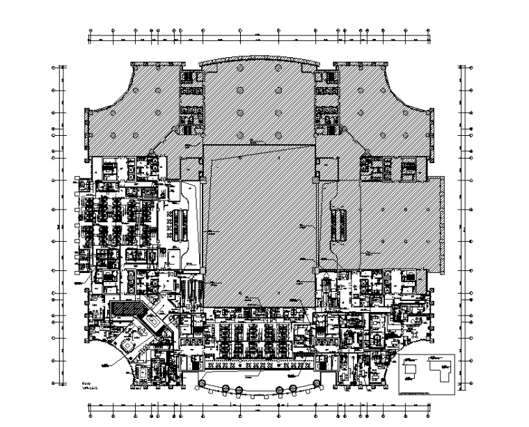 广东办公建筑图资料下载-广东办公室精装修弱电施工图