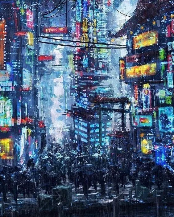 [分享]梦幻中国城,在赛博朋克的世界!