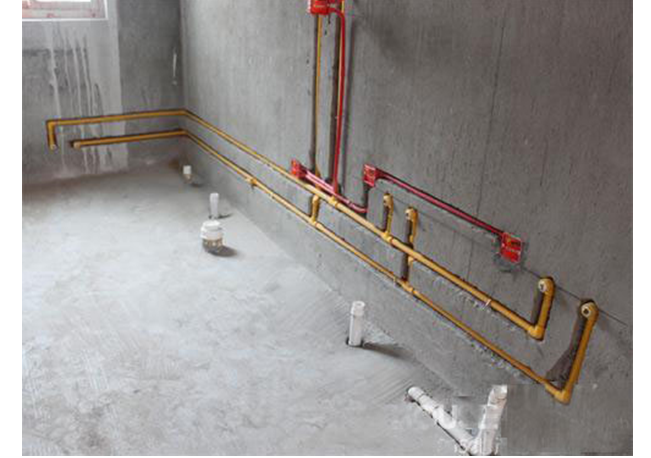 卫浴间给排水管的布置