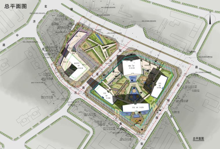 [四川]住宅-新希望成都东大街D10地块居住区文本（PPT+208页）-总平面图