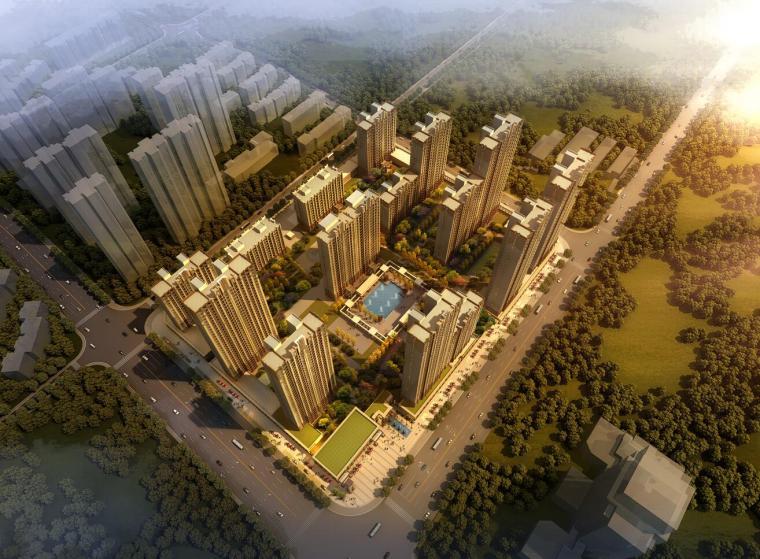 江南古镇建筑设计资料下载-[上海]金隅兴隆住宅建筑设计方案（欧陆风格）