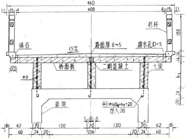 土地开发整理设计方案资料下载-土地开发整理规划设计之农桥