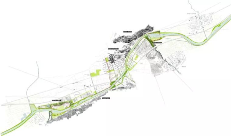 工业公园景观规划设计文本资料下载-重返城市的遗忘河流丨罗纳河谷景观规划设计
