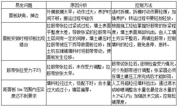 高速公路加筋土挡墙施工工法-易发生质量问题及措施