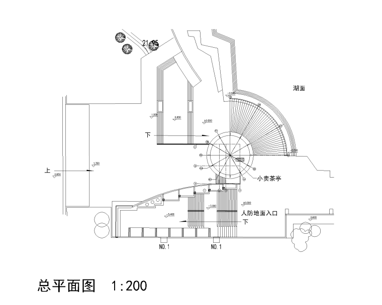 公建电施工图资料下载-园林公建-2套茶室CAD施工图