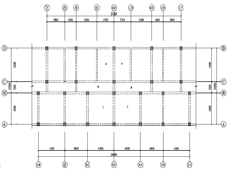 建筑智能化工程设计图纸资料下载-[九江]6层钢筋混凝土框架结构住宅楼工程毕业设计计算书及设计图纸