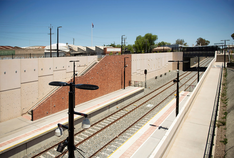 7天最热丨景观周周精选案例（6月17日~23日合辑）-9-torrens-junction-rail-separation-project-bowden-station-by-cox-architecture