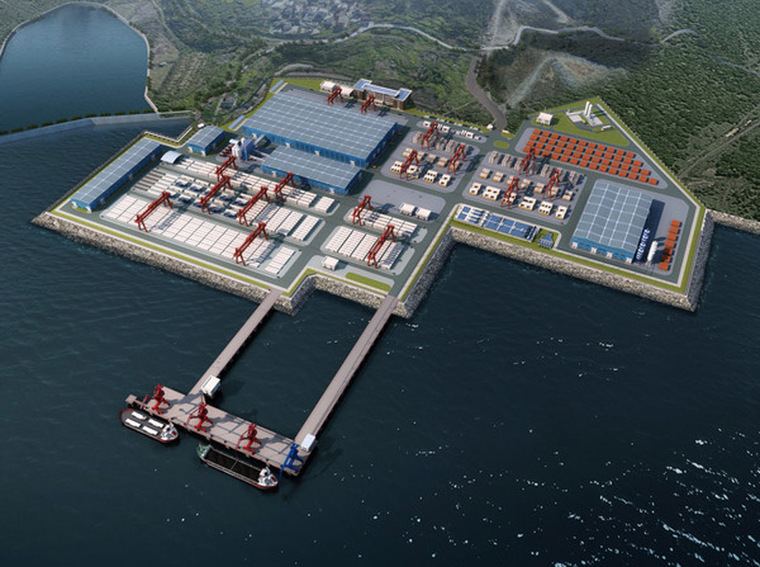 [分享]港口码头设计案例效果图