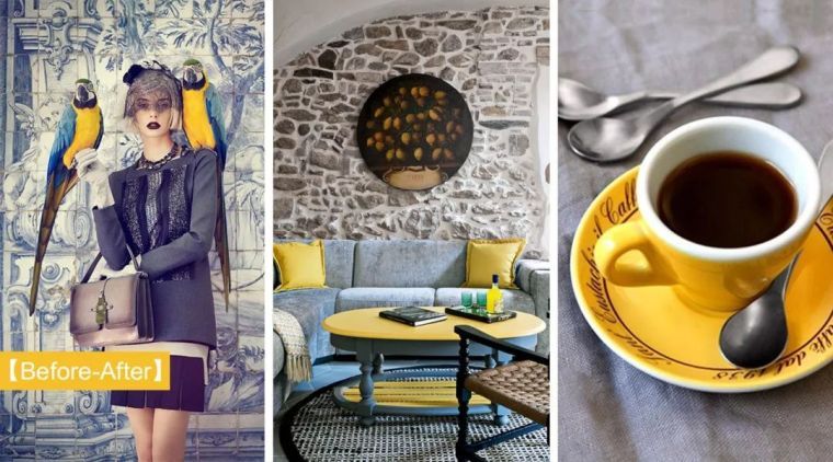 景观总平面图配色资料下载-高级灰+黄色，最美配色惊艳来袭