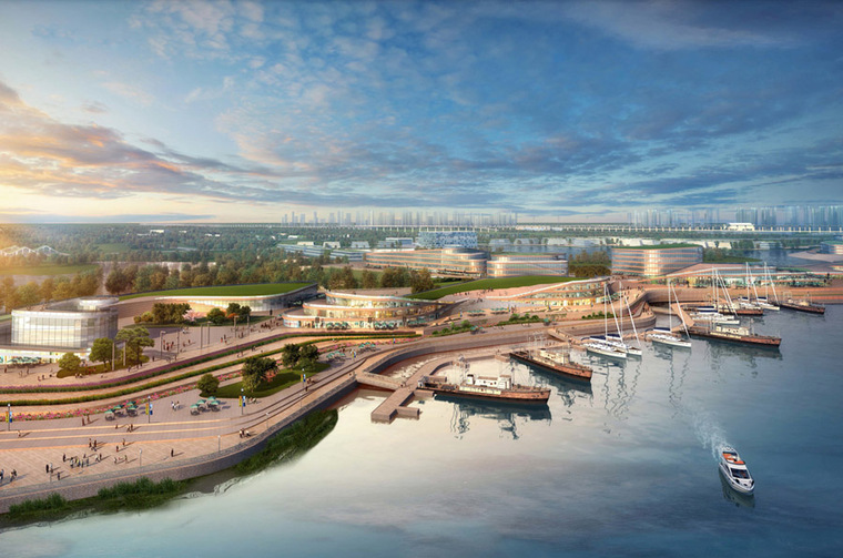 [分享]港口码头设计案例效果图